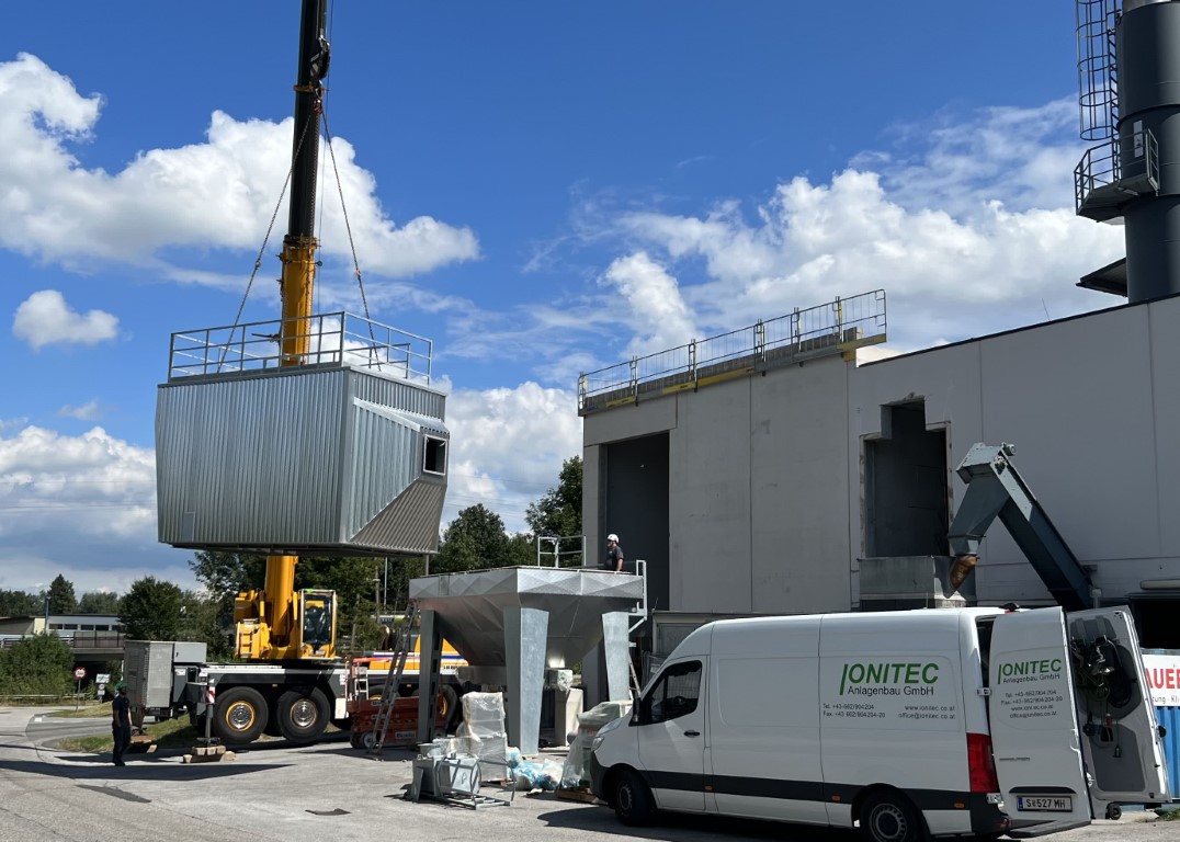 Elektrofilter am Standort Seekirchen