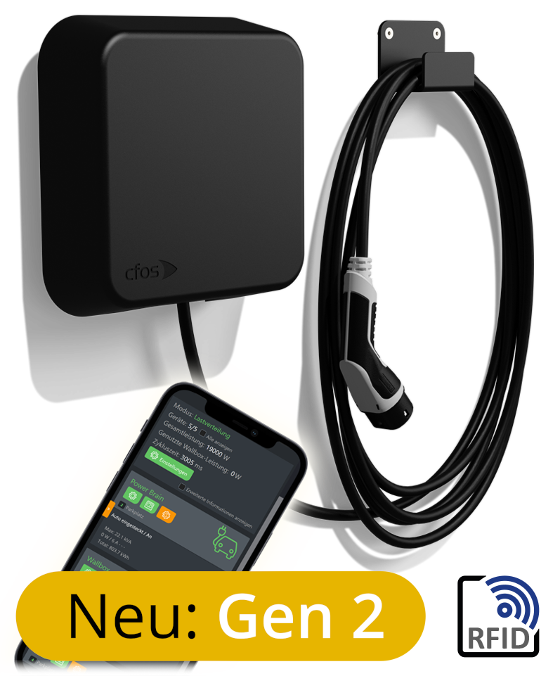 cFos Power Brain Wallbox 11 kW Gen 2
