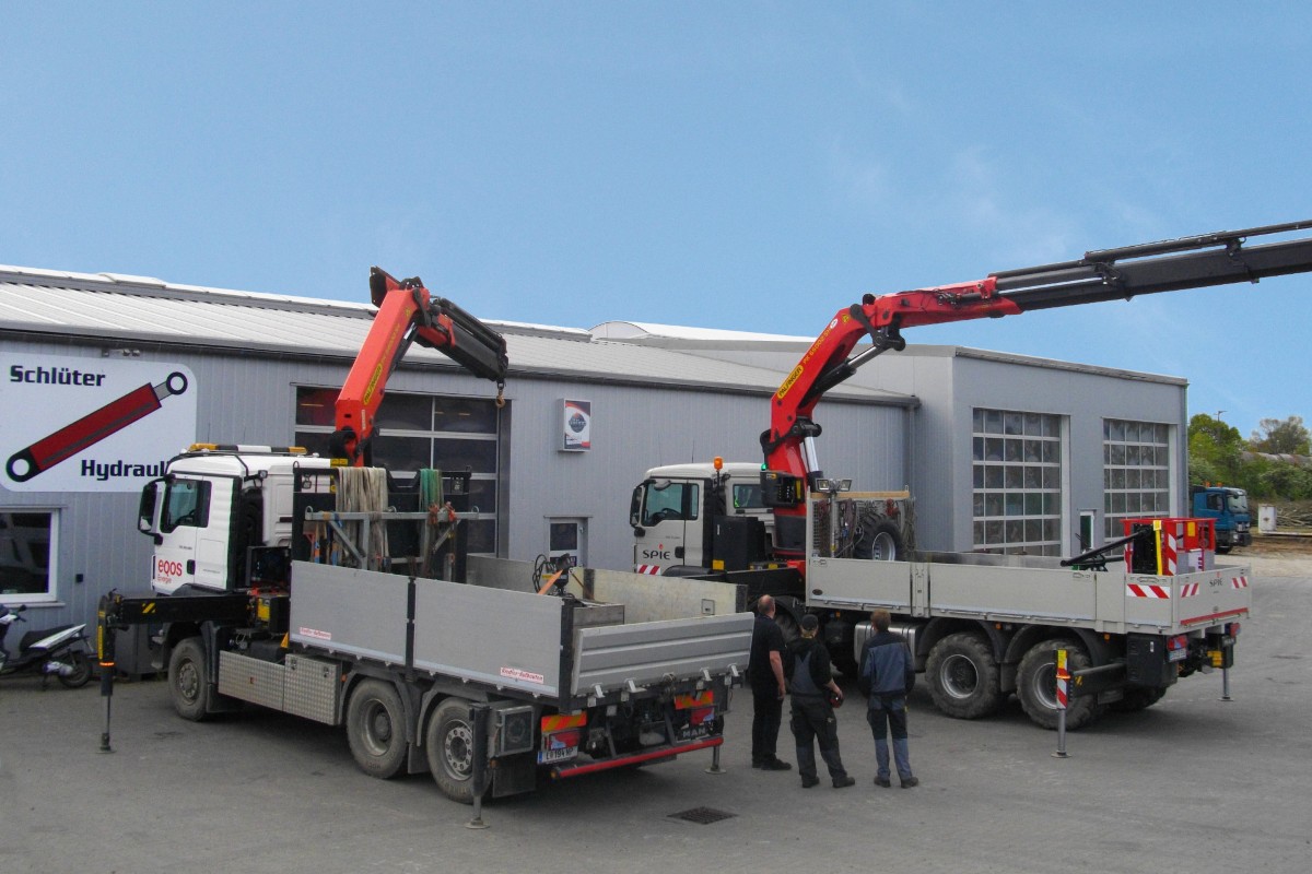 Schlüter-Hydraulik – Fertigung