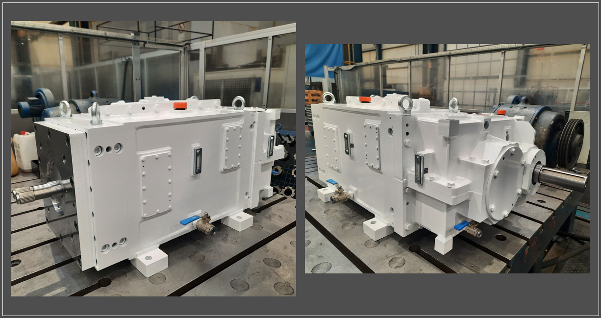 Zweiwellige Extruder-Getriebe