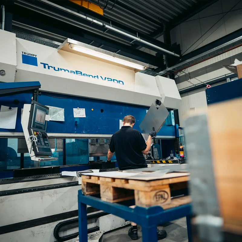 Abkanten an der TrumaBend V200
