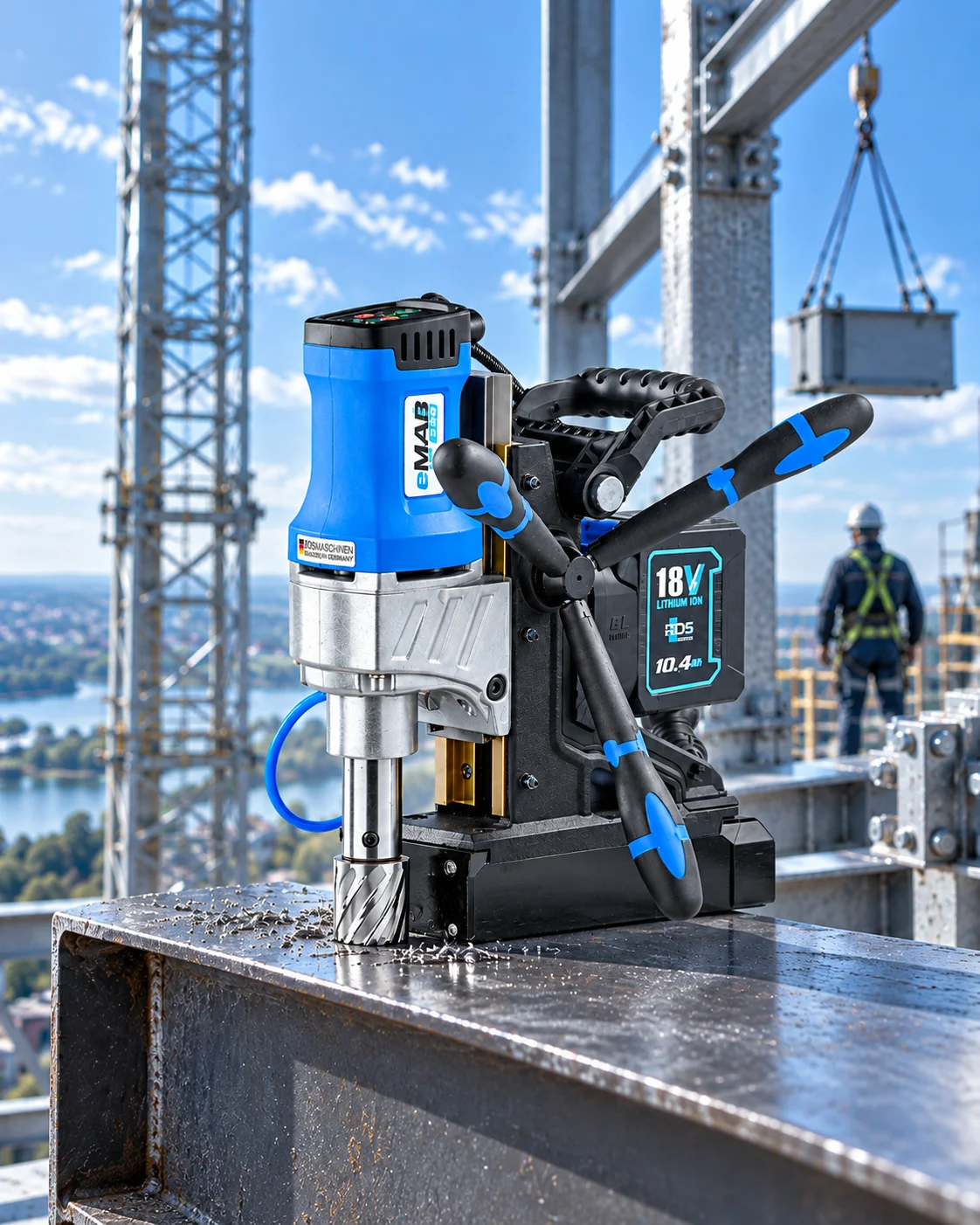 Akku-Magnet-Kernbohrmaschine eMAB 450