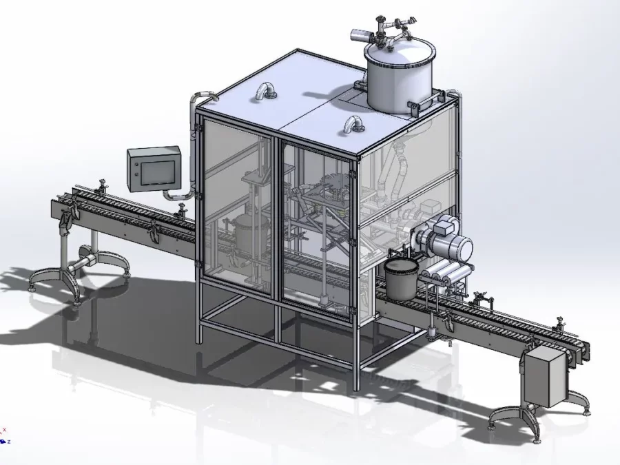 Abfüllmaschine 200B (Big Volume Container)