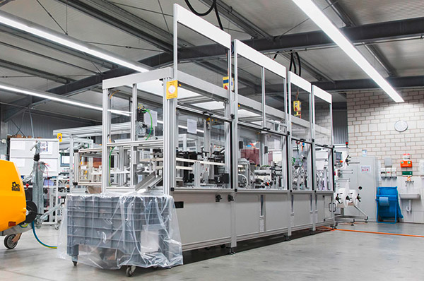 Montageanlage FFP2-Schutzmasken