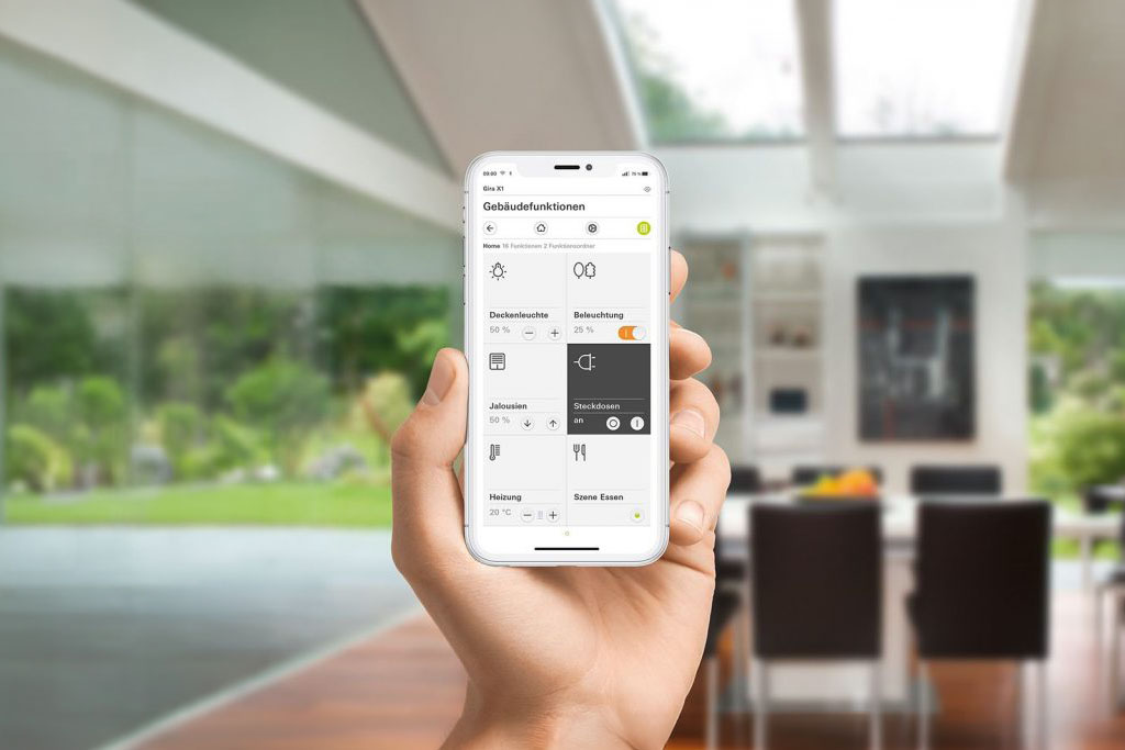 Smart-Home-Steuerung per Gira App