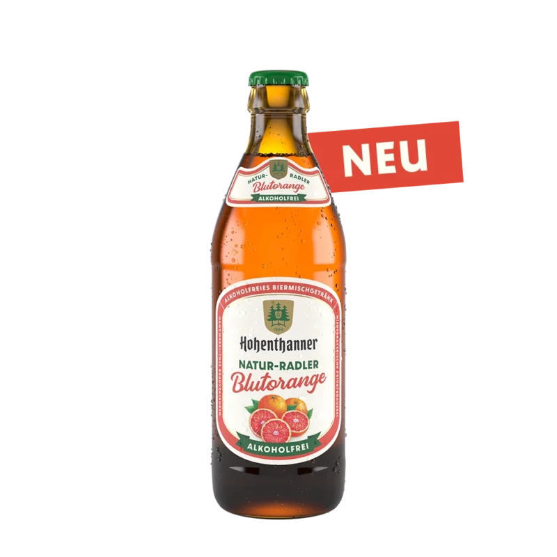 Natur-Radler Blutorange Alkoholfrei