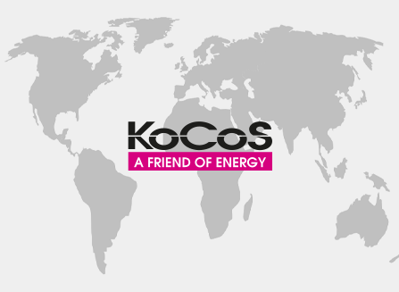 KoCoS weltweit – Netz aus Vertriebs- und Servicestandorten