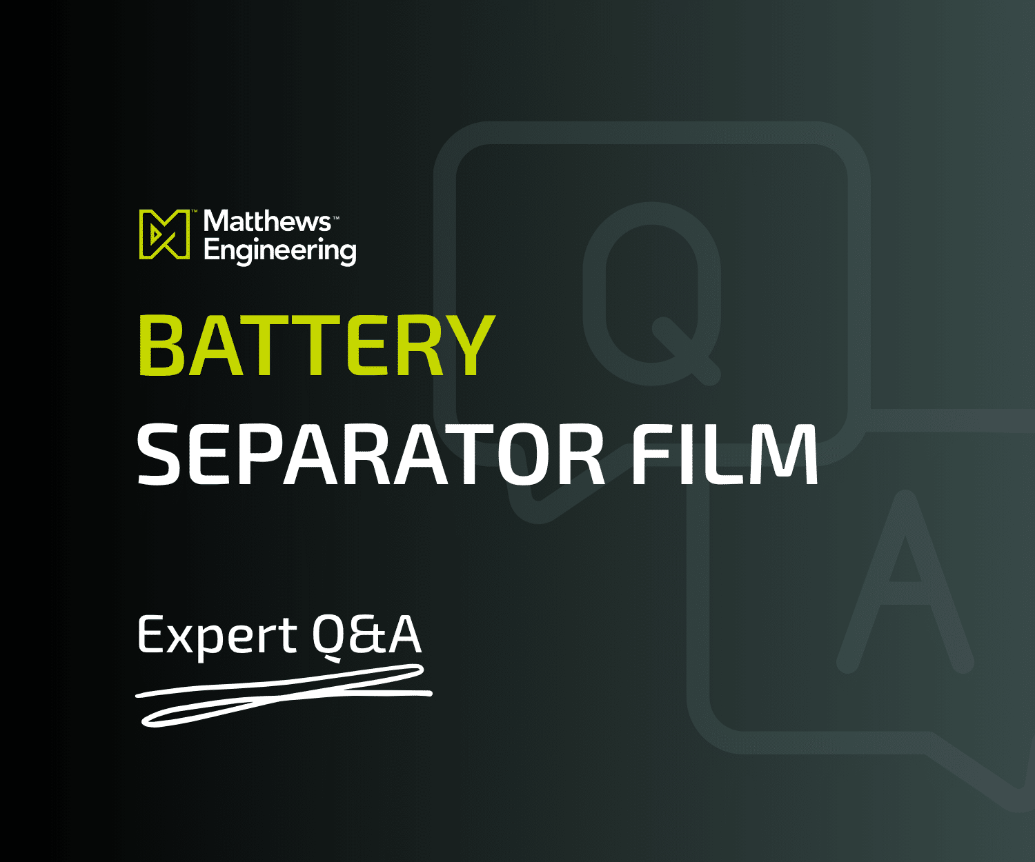 Expertise zu Battery Separator Film