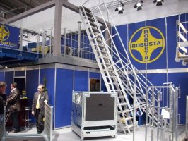 Ausstellung Bautreppe, BAUMA 2010