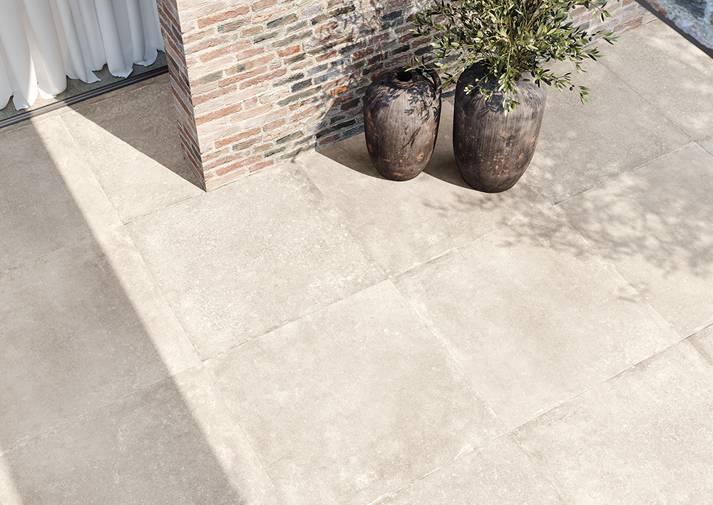 Everstone Ivory Outdoor-Platte 100x100, 20 mm