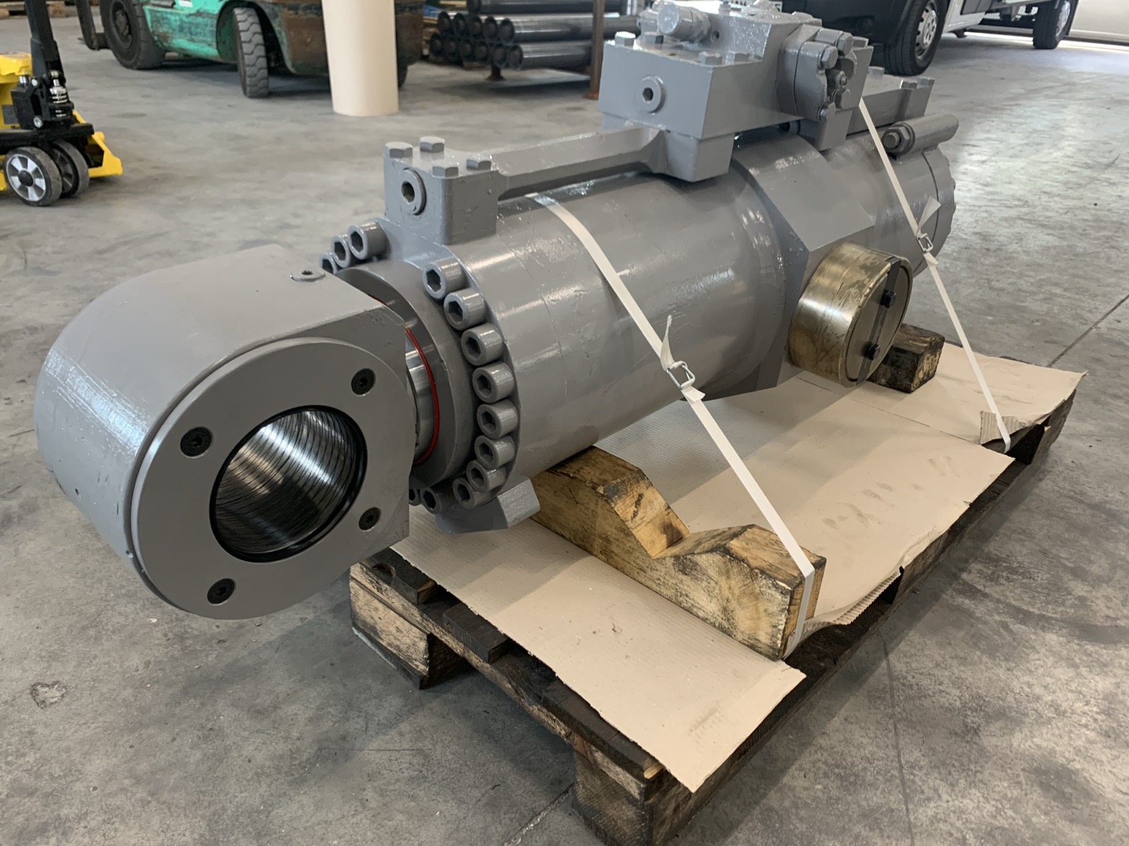 Hydraulikzylinder mit Ventilblock