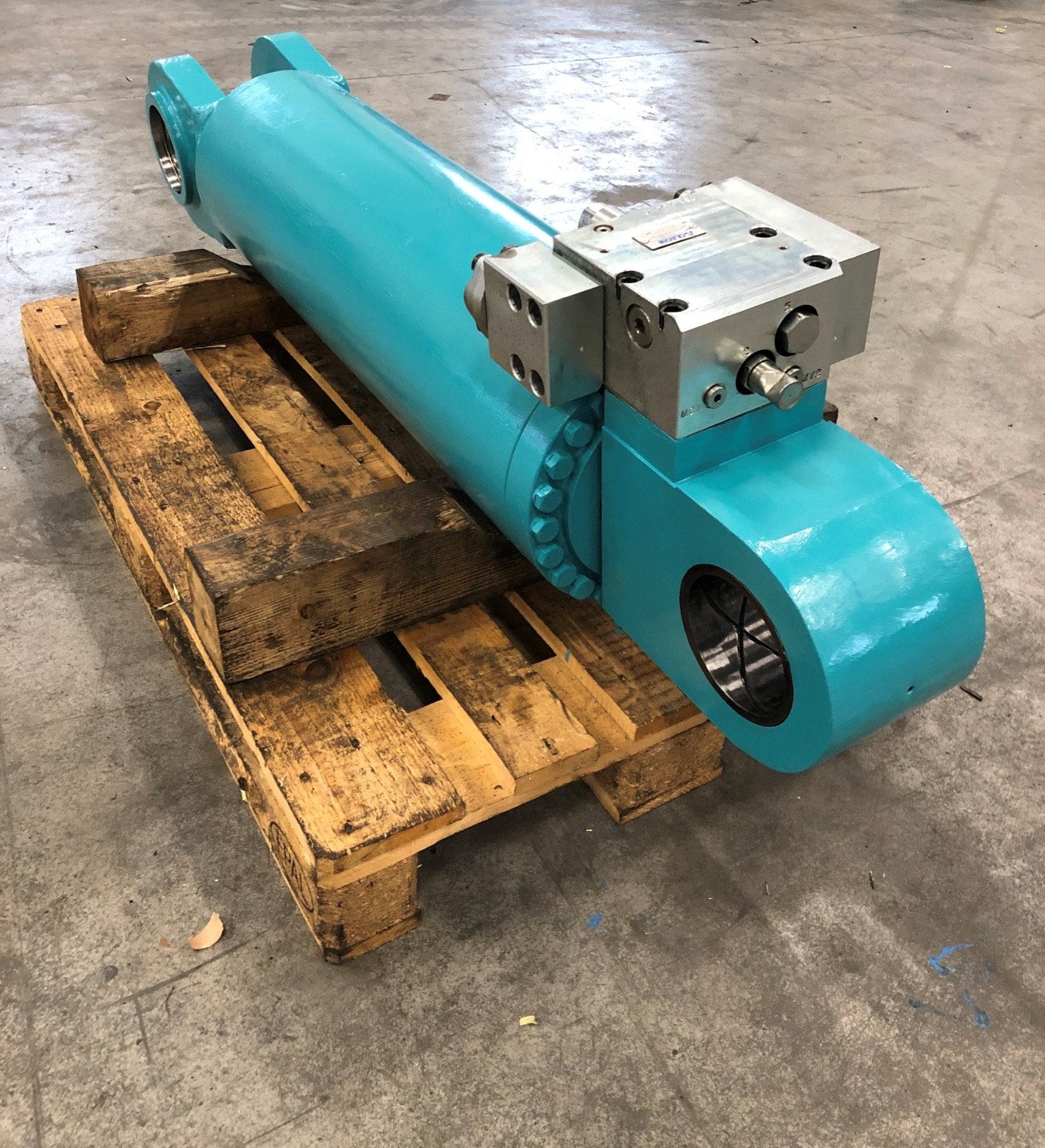 Hydraulikzylinder mit Ventilblock
