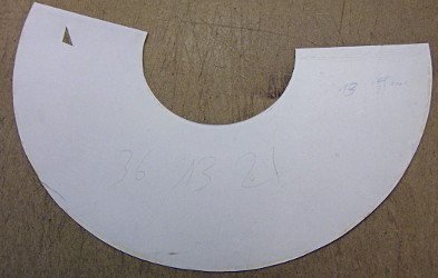 Kaschierter Lampenschirm