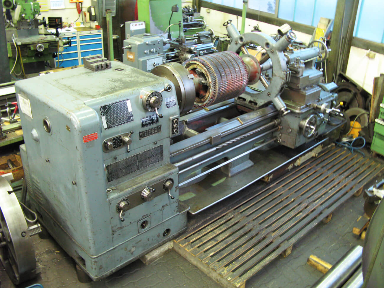 Manuelle Drehmaschine Weipert W630e
