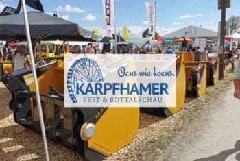MAMMUT mit Landtechnik auf der Rottalschau Karpfham