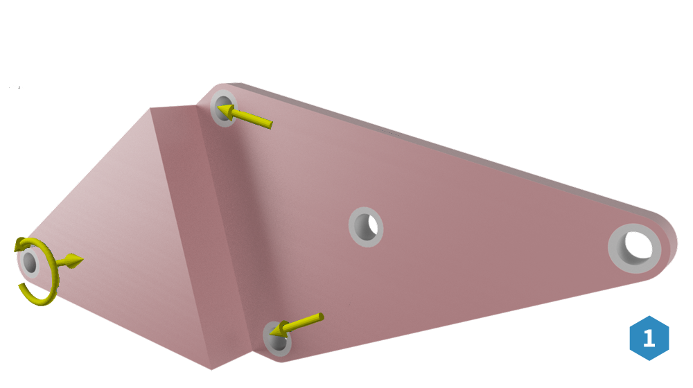 Topologieoptimiertes Bauteildesign