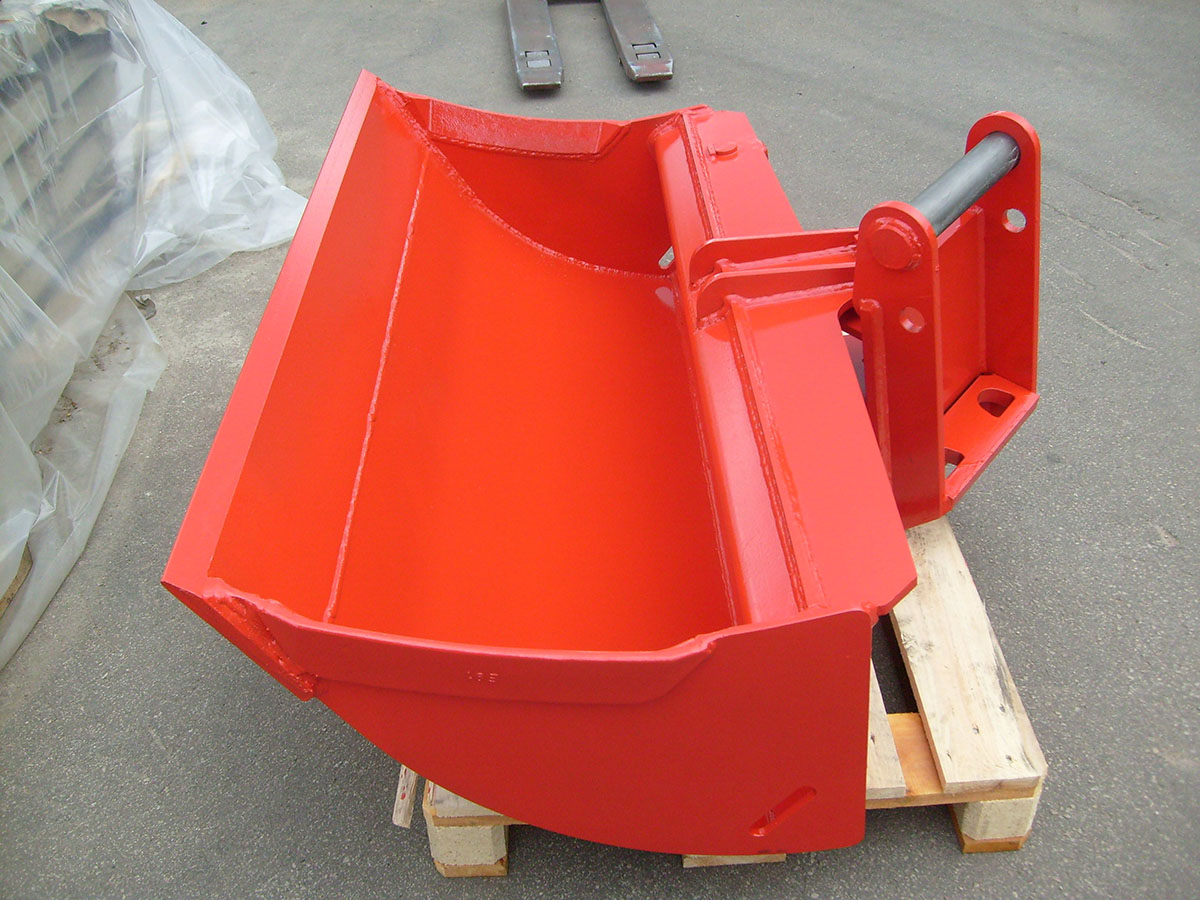 Schwenkbarer Grabenräumlöffel SWL B80, 1500 mm