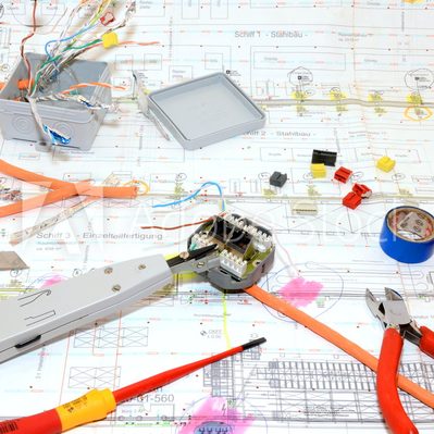 Industrielle Montagearbeiten