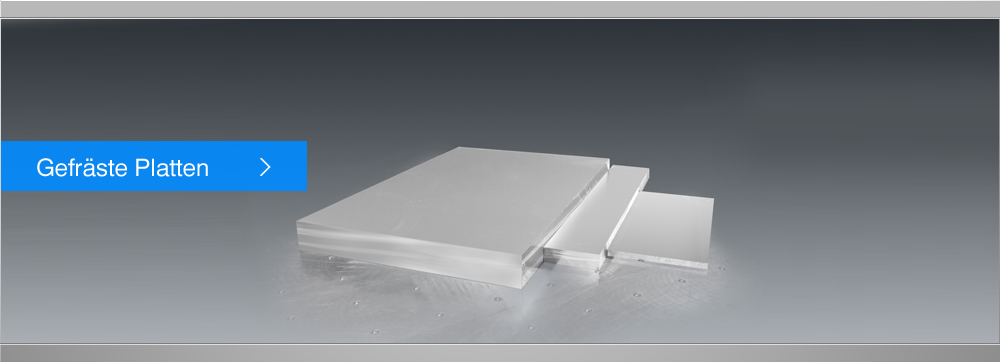 Gefräste Aluminiumplatten