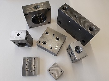 Produktpalette gefertigter Teile