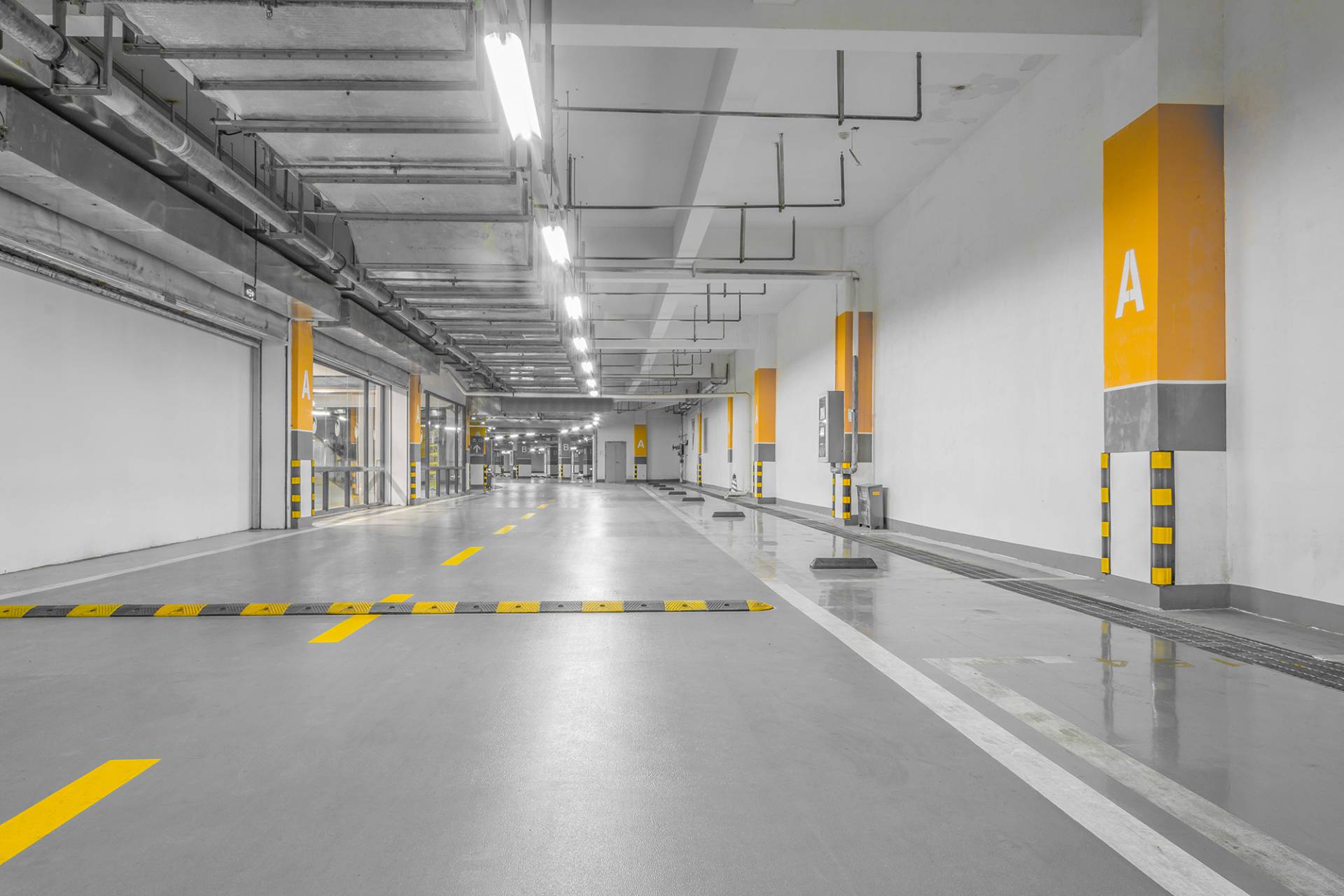 CO-Warnanlage Tiefgarage