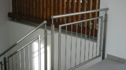 Treppengeländer Edelstahl