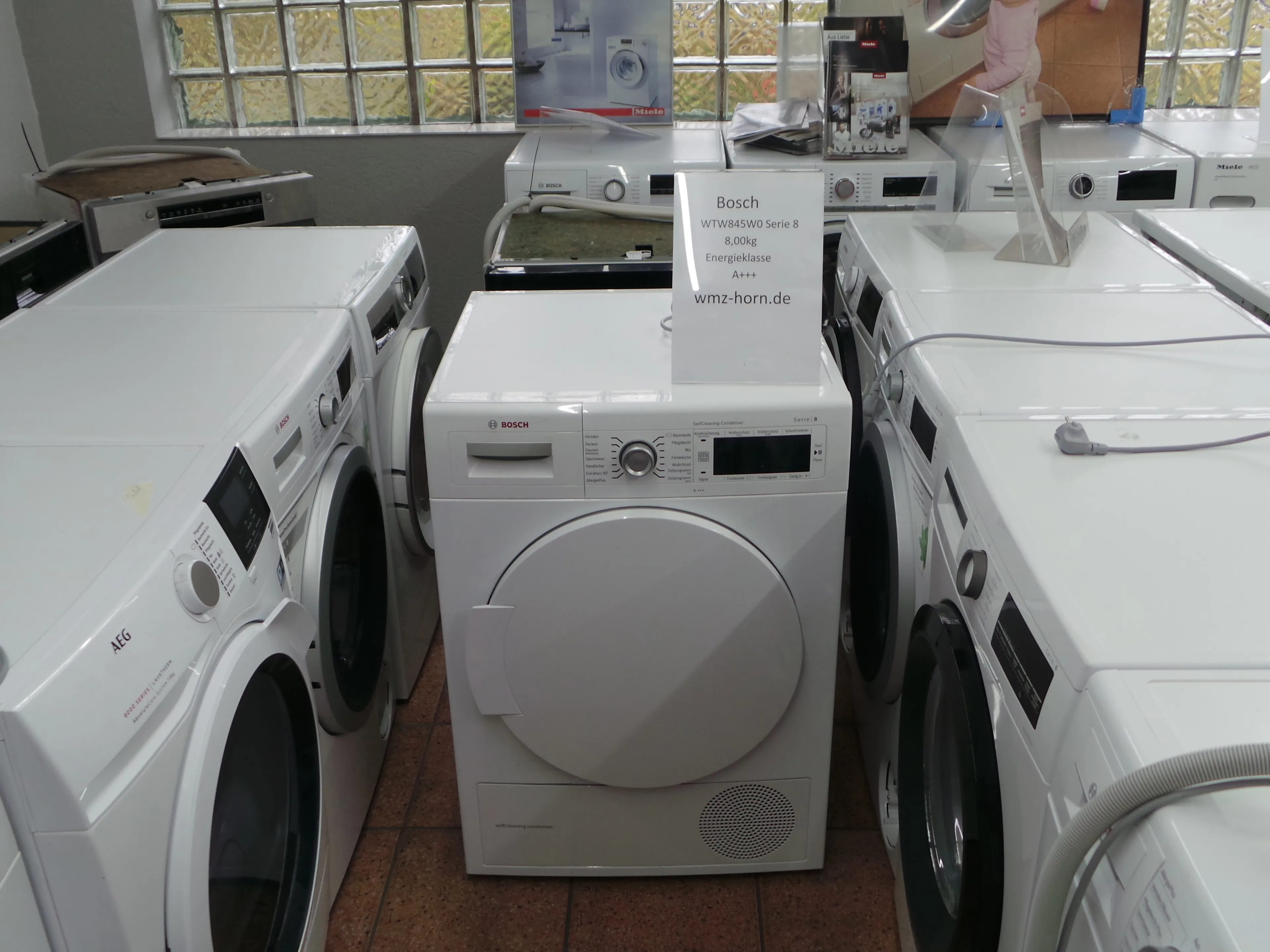 Wärmepumpentrockner Bosch WTW845W0 Serie 8