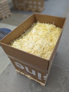 Recyclingkarton für Trägermaterial-Abfall