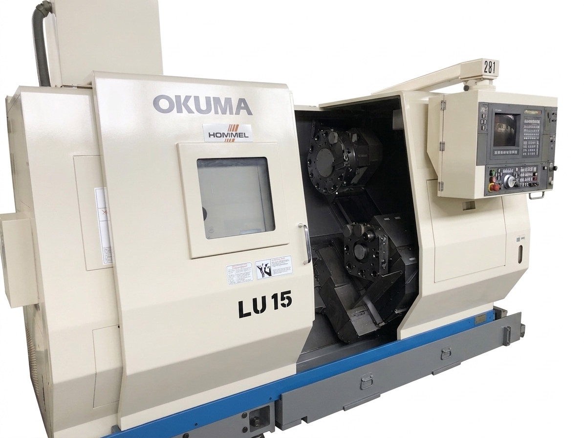 Gedrehtes Futter-/Wellenteil auf Okuma LU15