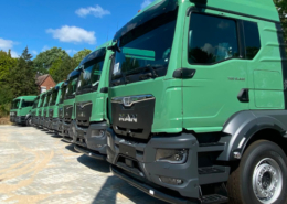 MAN-LKW-Flotte
