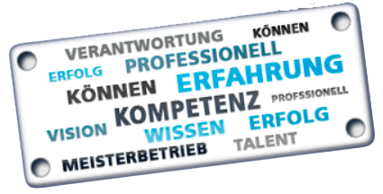 Firmenschild der Heizungs- und Sanitärtechnik Bömmel GmbH