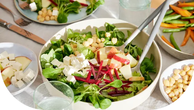 Frische Bowl aus dem Automaten