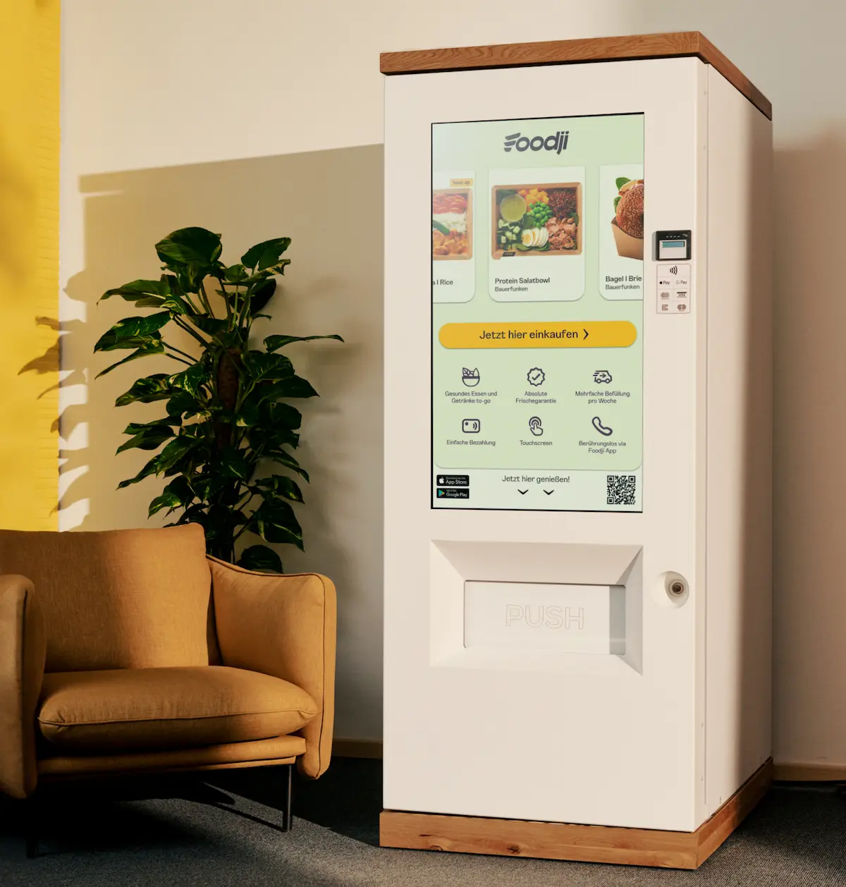 Foodji Essensautomat (Smartfridge)