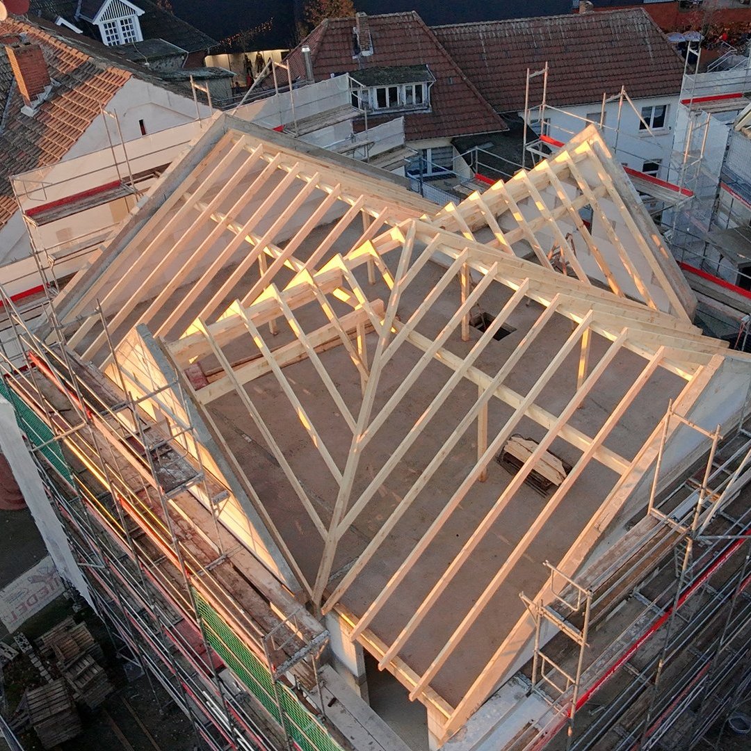 Dachstuhl Einfamilienhaus