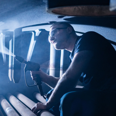 Boiler overhaul