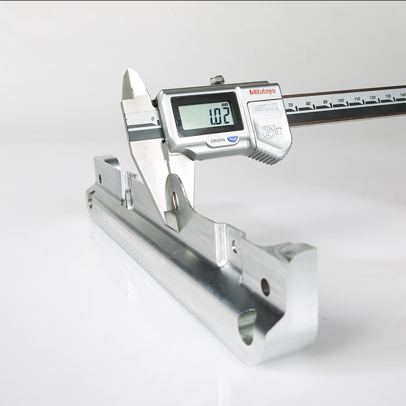 3D-gefrätes Alu-Bauteil