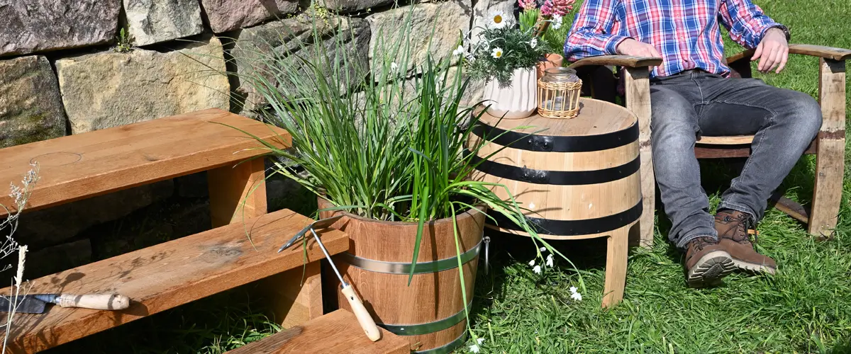 Holzprodukte für Haus und Garten
