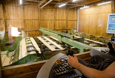 Sägewerk in Saalfelden-Uttenhofen