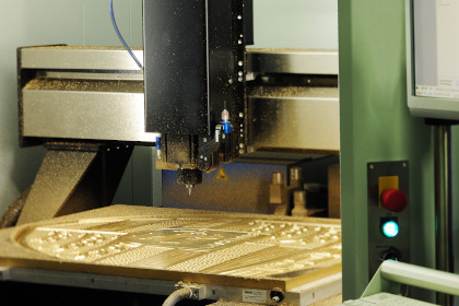 CNC engraving