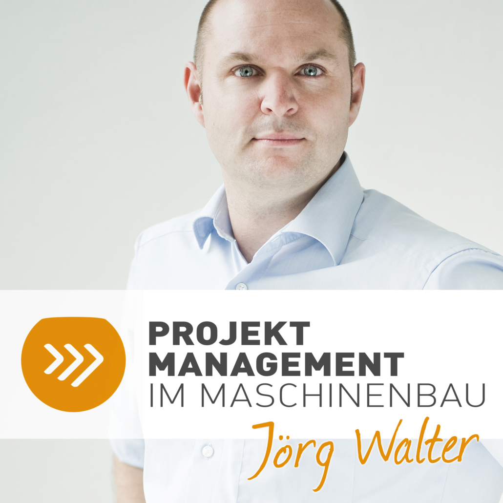 Podcast-Cover Projektmanagement im Maschinenbau