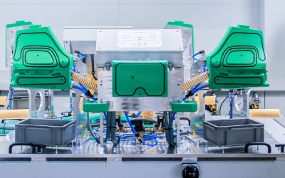 Spannvorrichtung für Stoßfängerbearbeitung