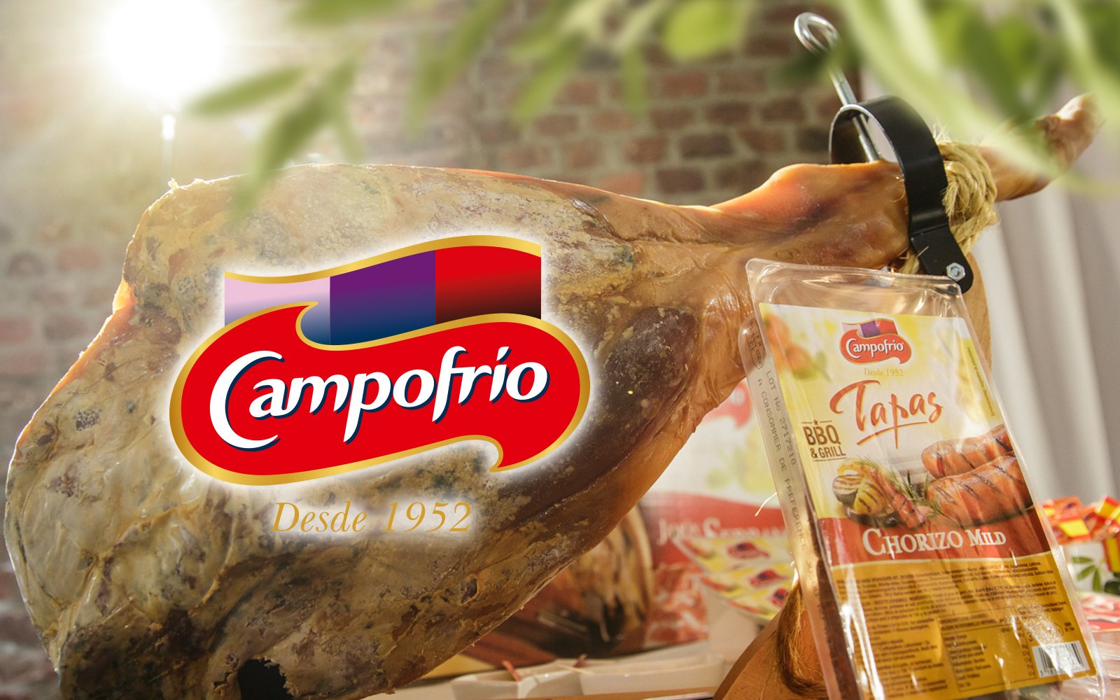Campofrio Serrano-Schinken und spanische Wurstspezialitäten