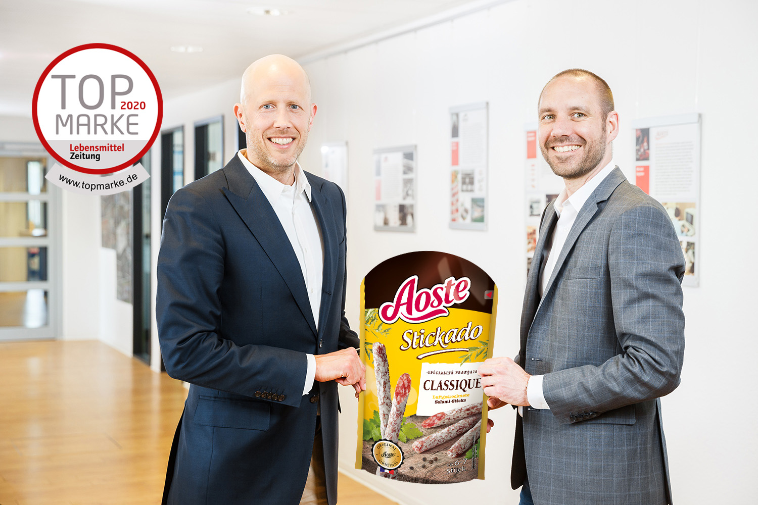 Aoste – Top Marke 2020 der Lebensmittel Zeitung