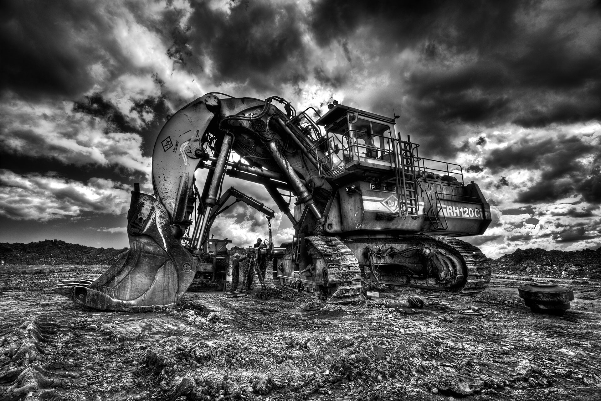 O&K RH 120E Hydraulikbagger