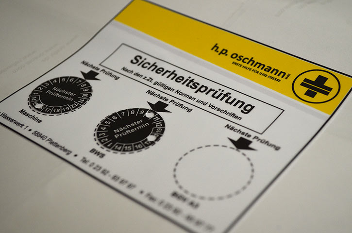 UVV-Prüfung aller Hersteller und Fabrikate