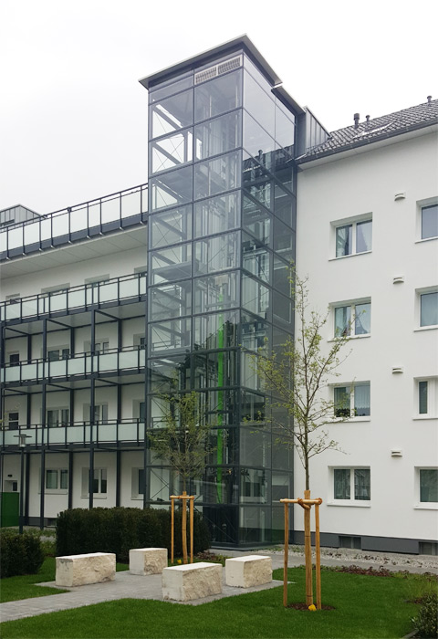 Aufzugsanlage Charlottenstraße