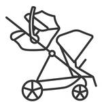 Geschwister-Kinderwagen