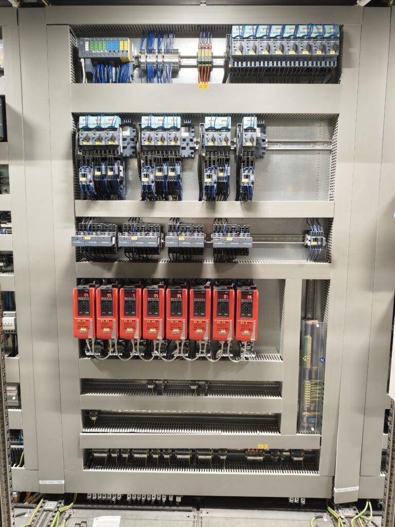 Bestückter Schaltschrank