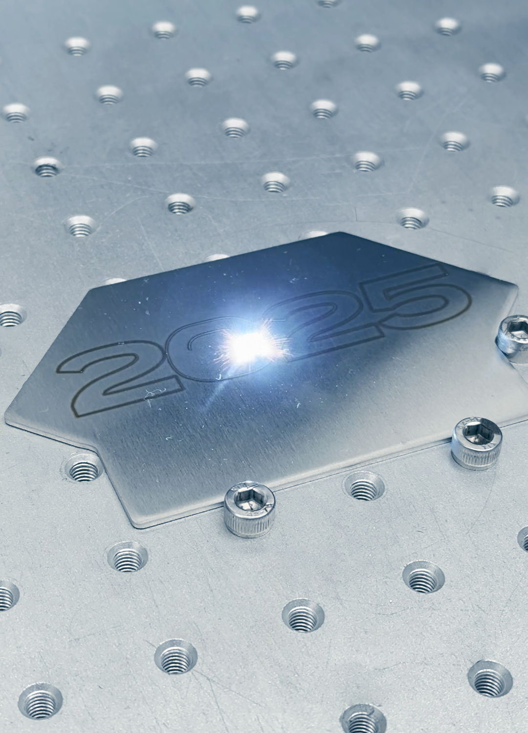 Lasergravur auf Edelstahl