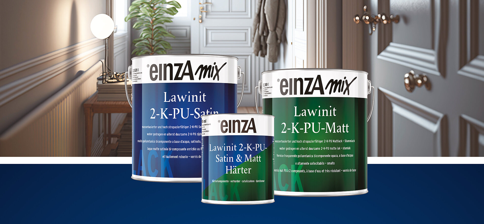einzA Lawinit 2-K PU coatings
